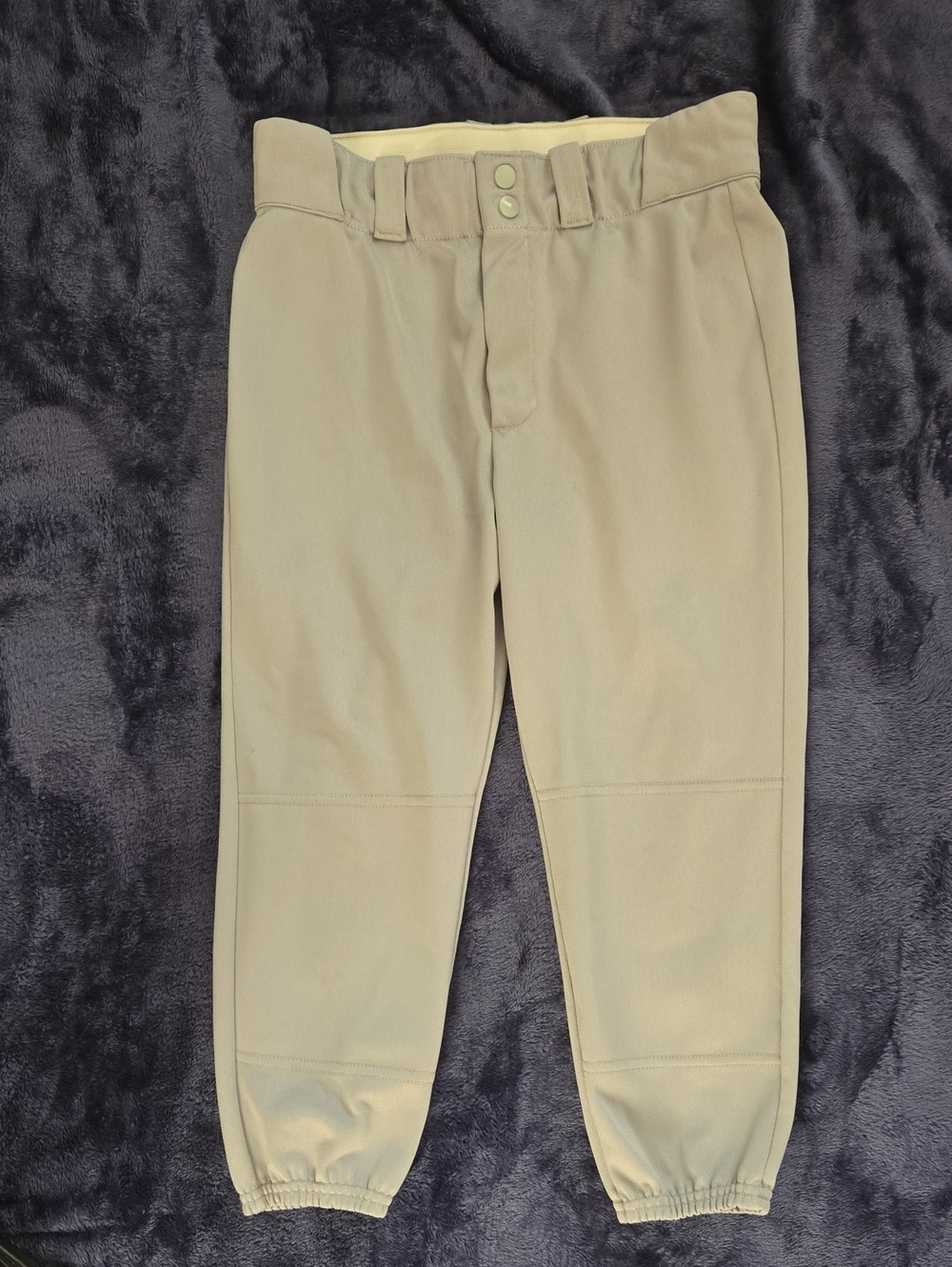 Youth Large Gray Baseball Pants - Wilson